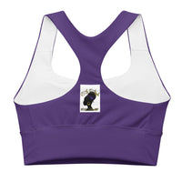 Longline sports bra