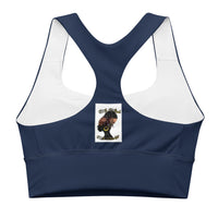 Longline sports bra