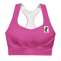 Longline sports bra