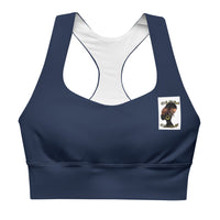 Longline sports bra